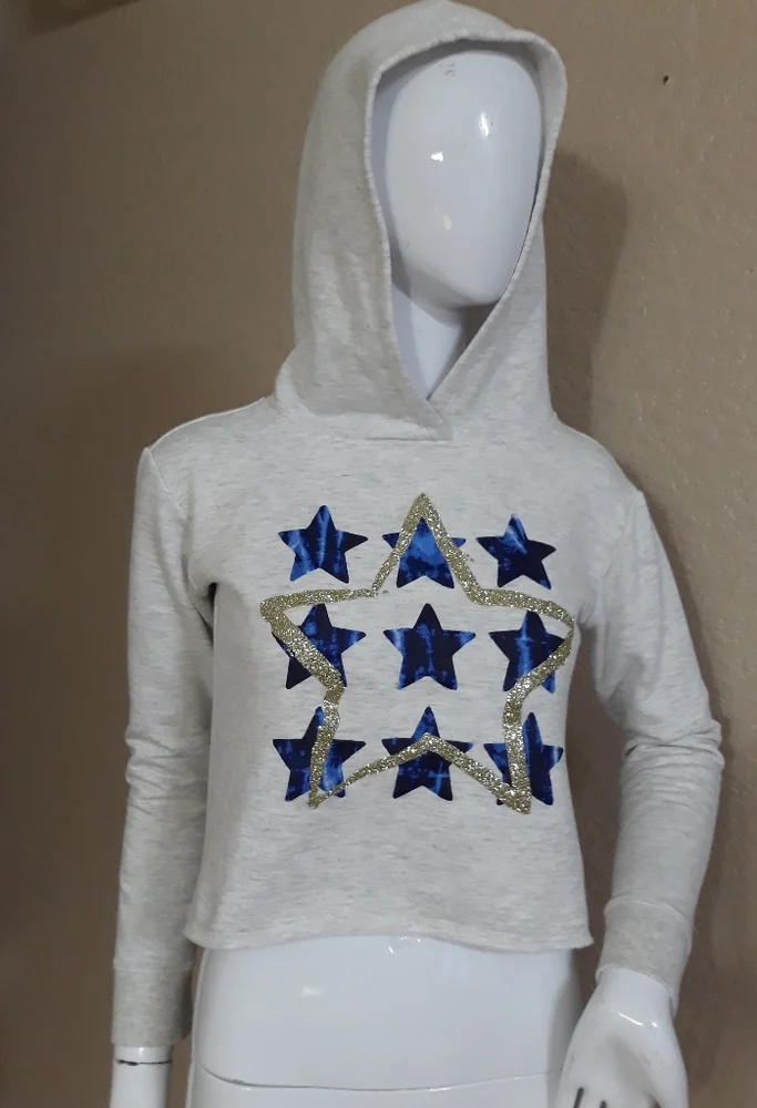 Justice Active Cropped Hoodie